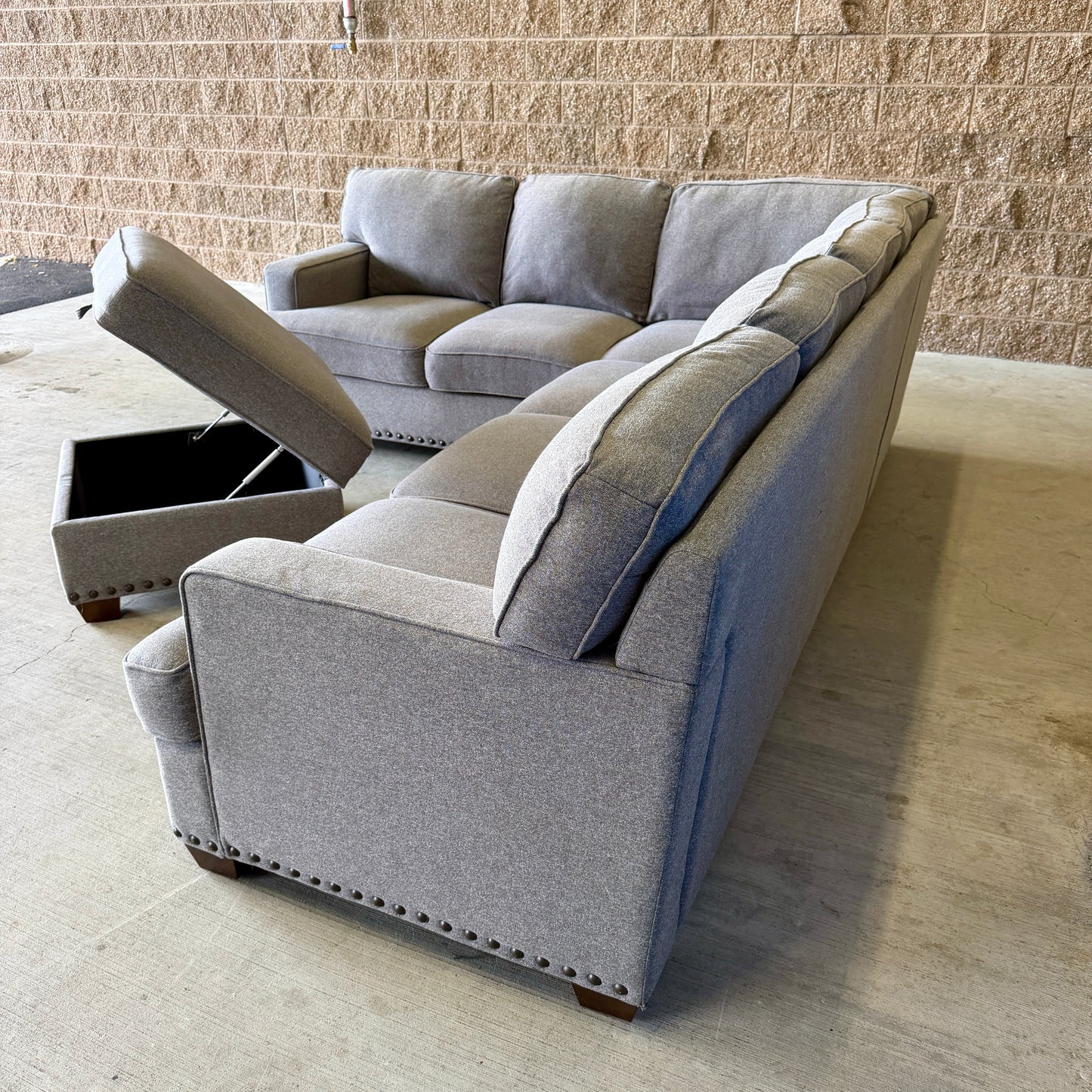 Gray Thomasville Costco L Sectional