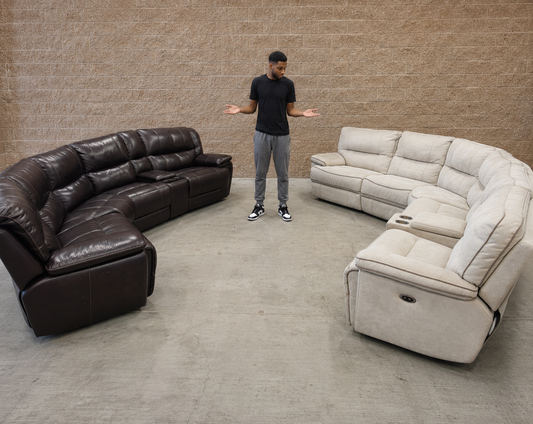 Leather vs. Fabric Sectionals — Pros, Cons, and Cleaning Differences