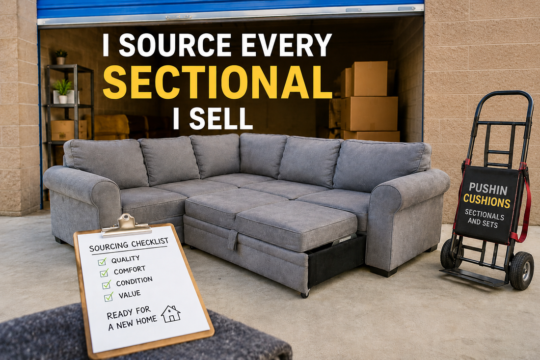 How I Source Every Sectional I Sell — And Why It's Not as Simple as It Looks