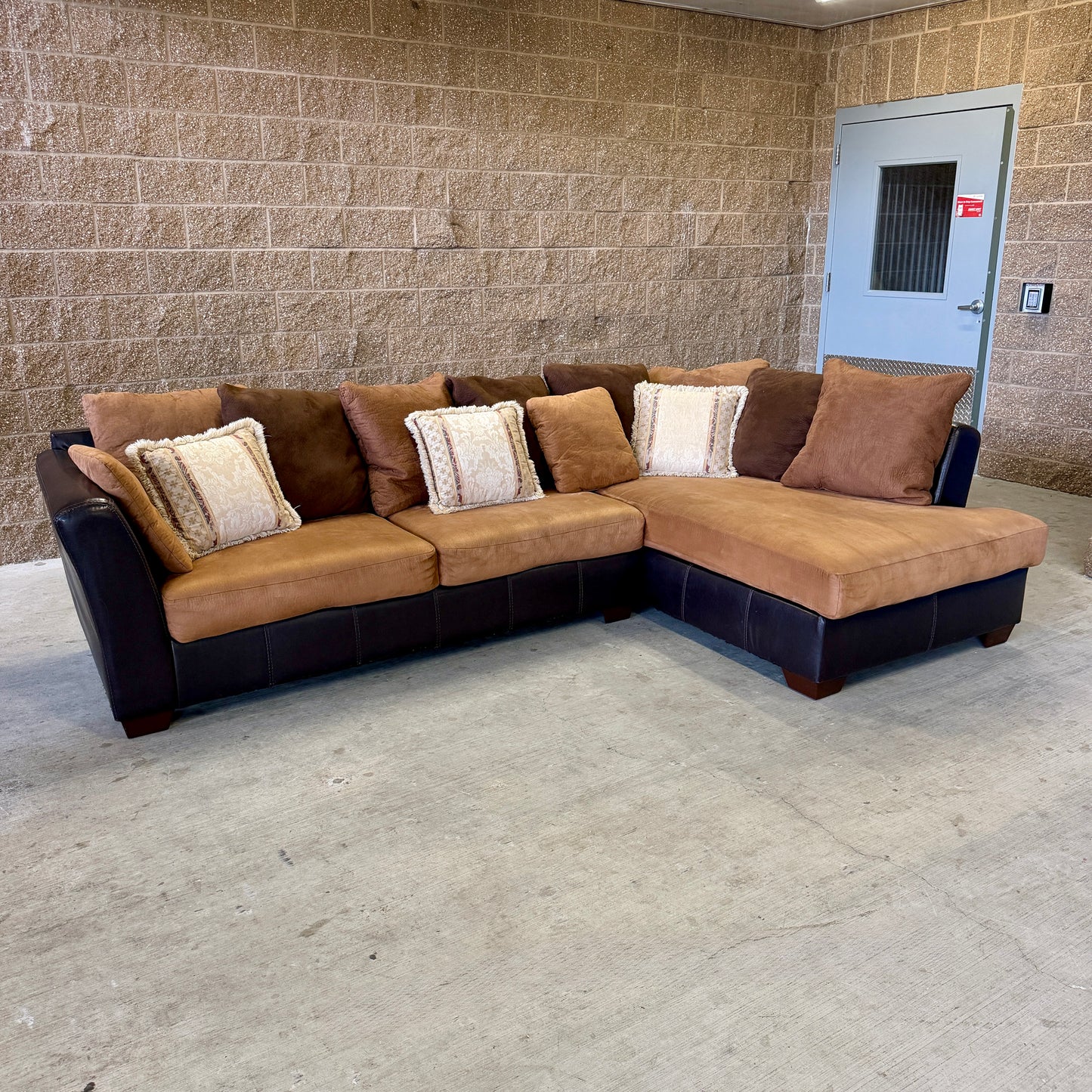 Brown Ashley L Sectional