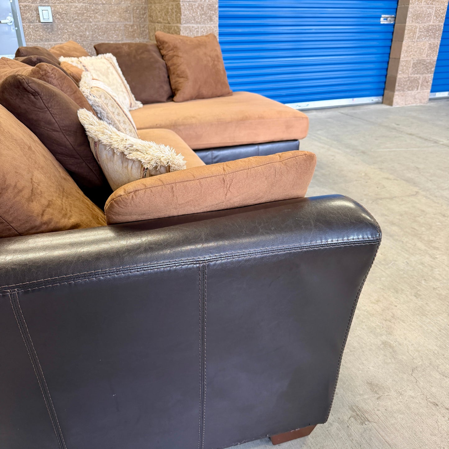 Brown Ashley L Sectional